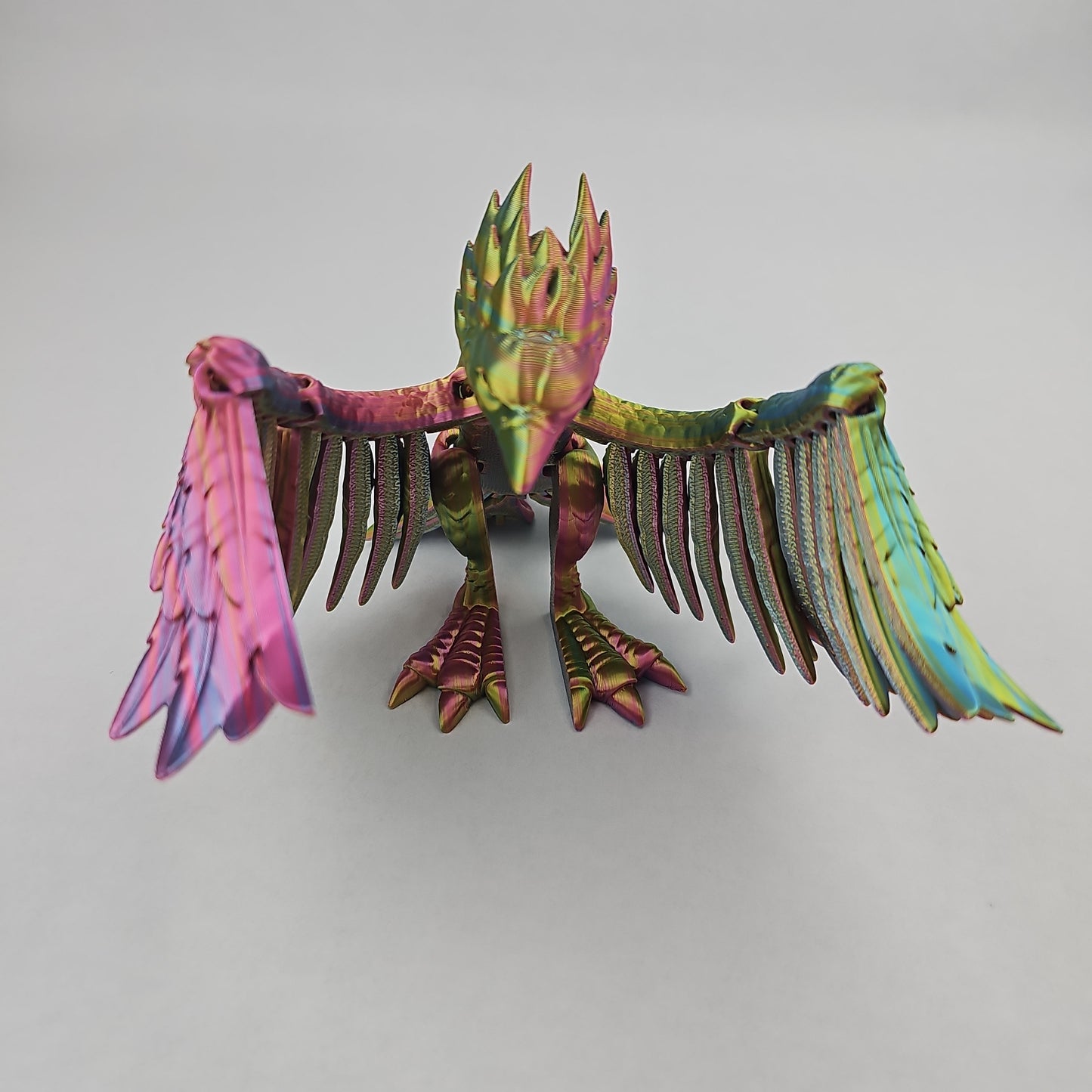 Articulating Phoenix - 8" x 8"