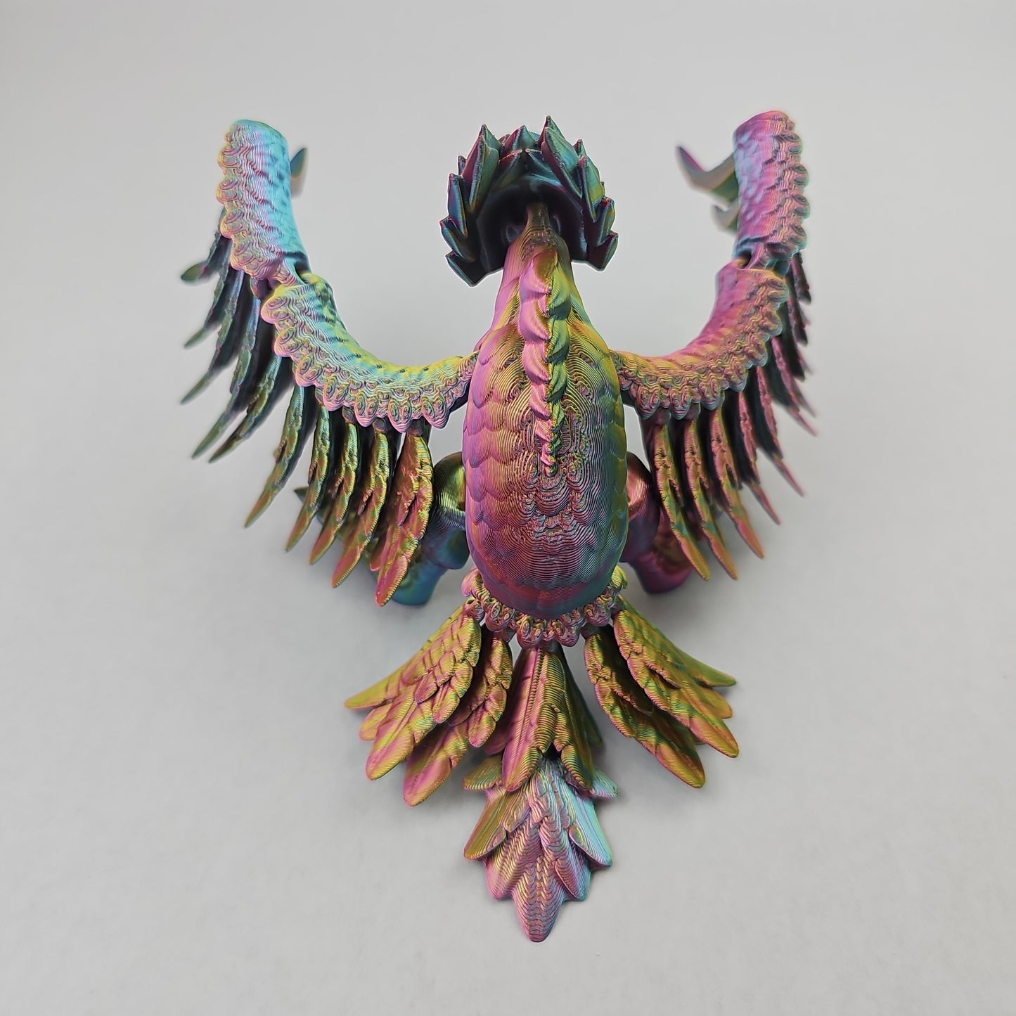 Articulating Phoenix - 8" x 8"