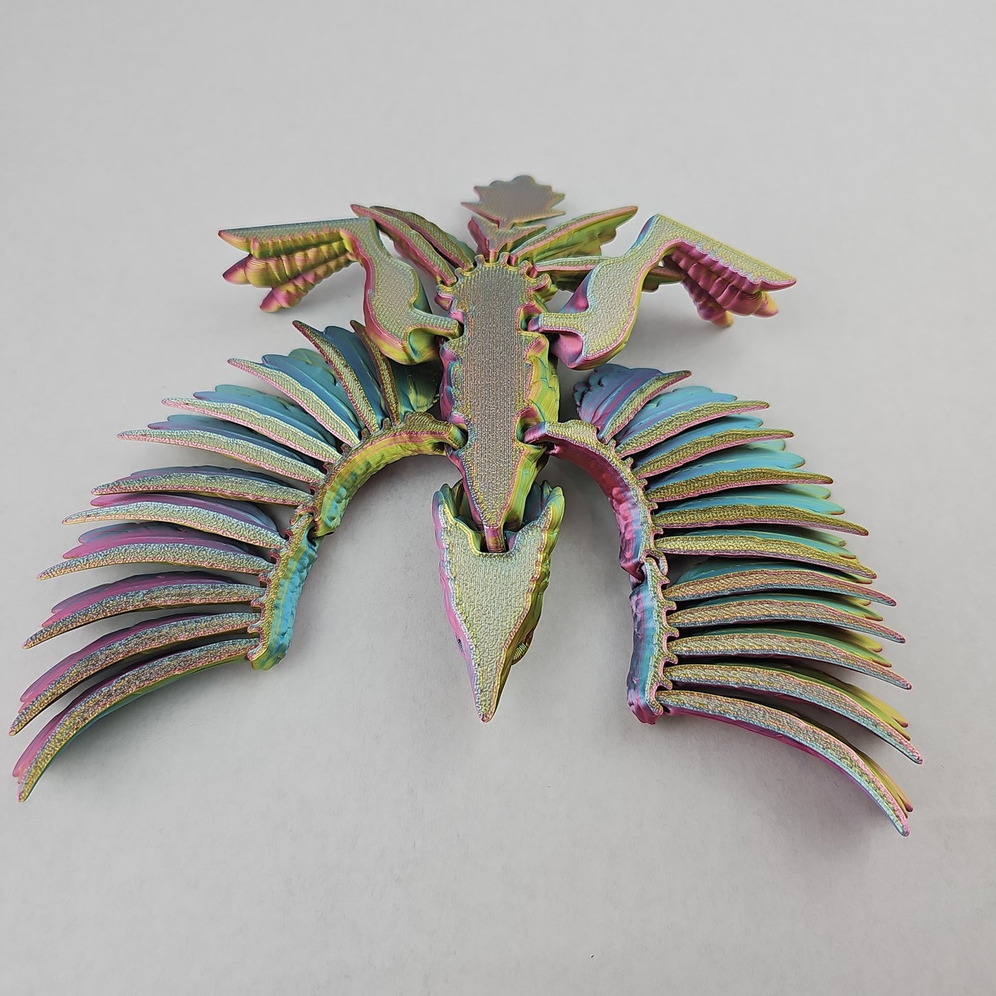 Articulating Phoenix - 8" x 8"