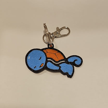 Sleeping Turtle Keychain