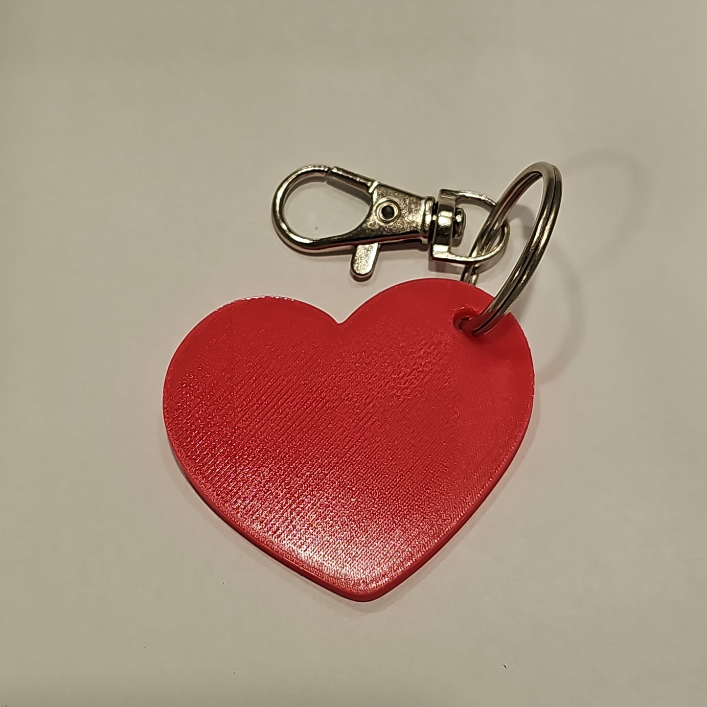 Heart Keychain (Flat)