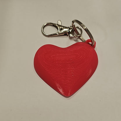 Heart Keychain (Raised)