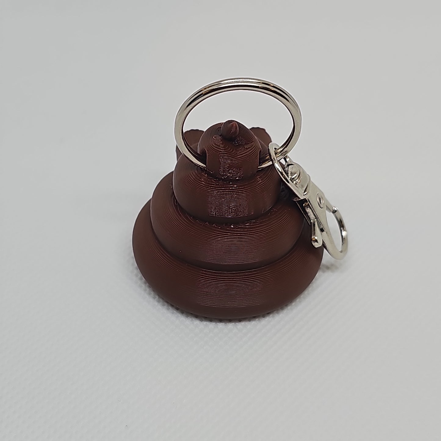 Poop Emoji Keychain