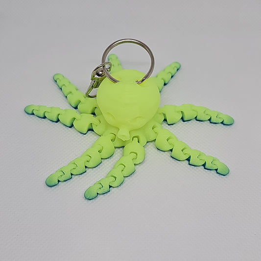 Octopus Keychain