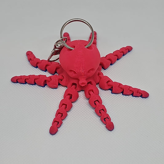 Octopus Keychain