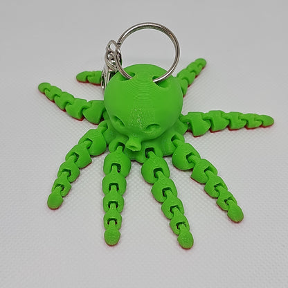 Octopus Keychain