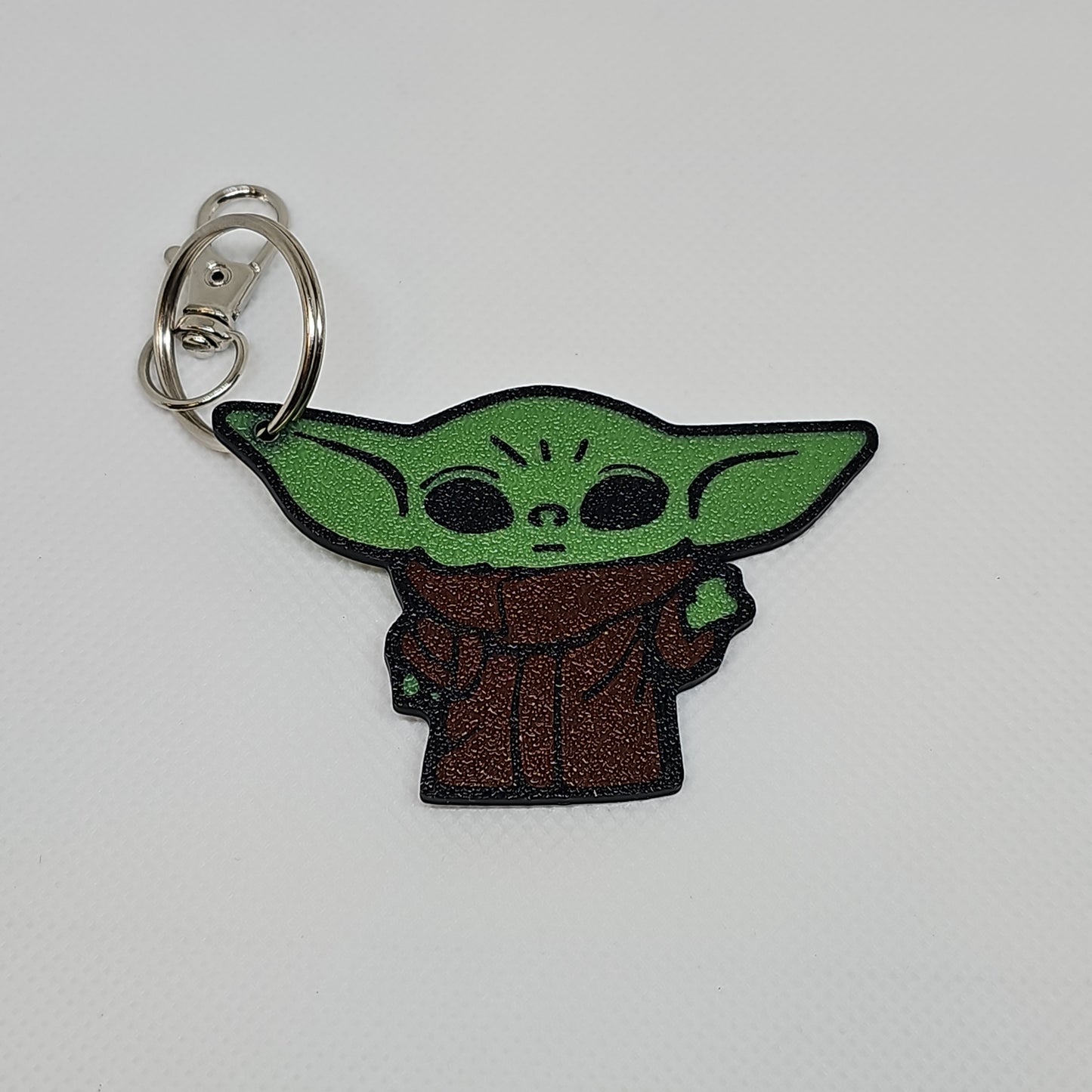 Large Baby Yoda Keychain