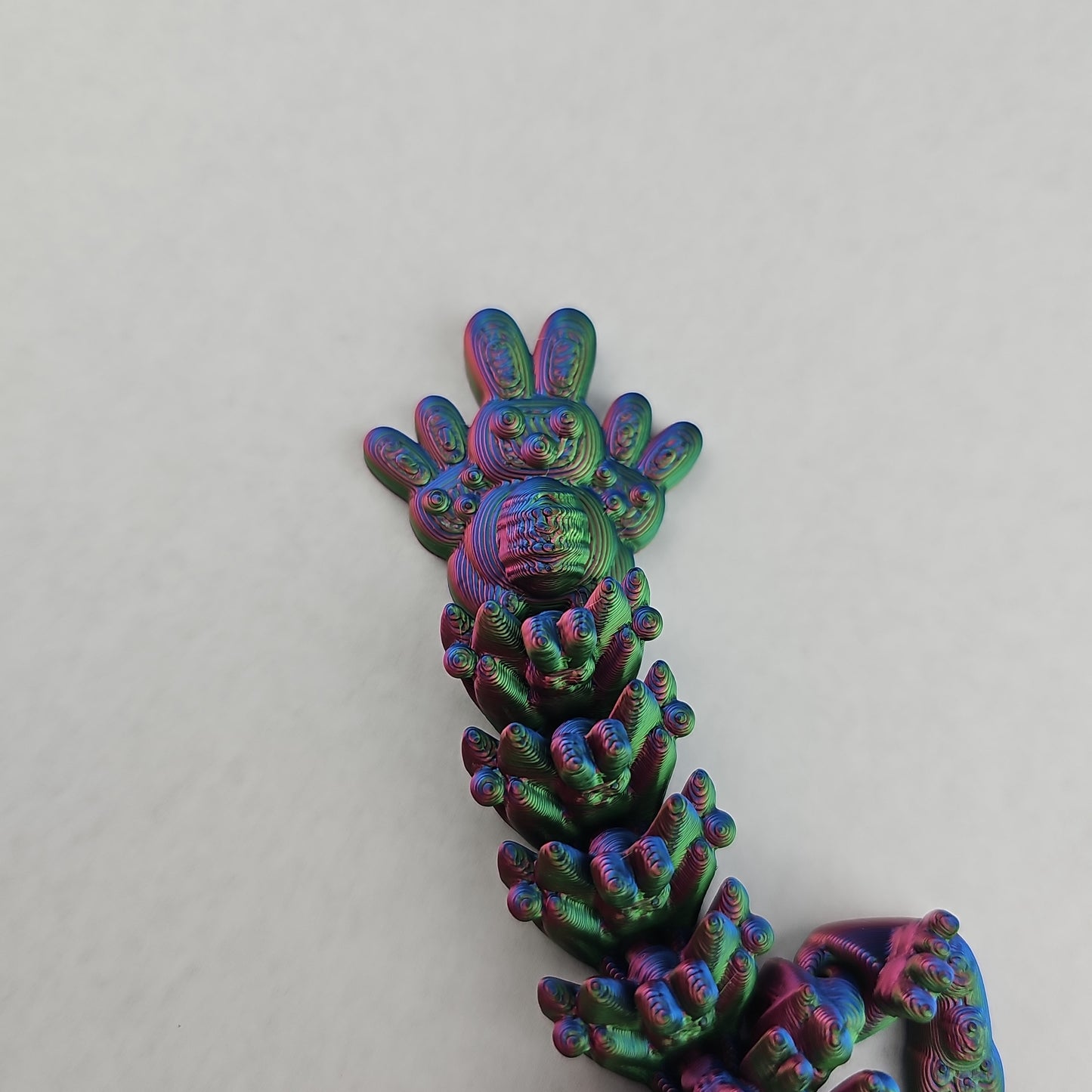 Articulating Dragon Keychain - 7" Long