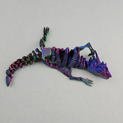 Articulating Dragon Skeleton - 9" Long