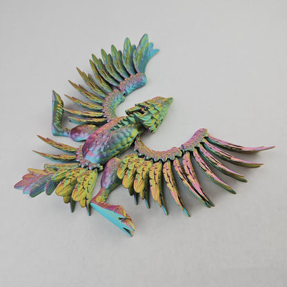 Articulating Phoenix - 8" x 8"