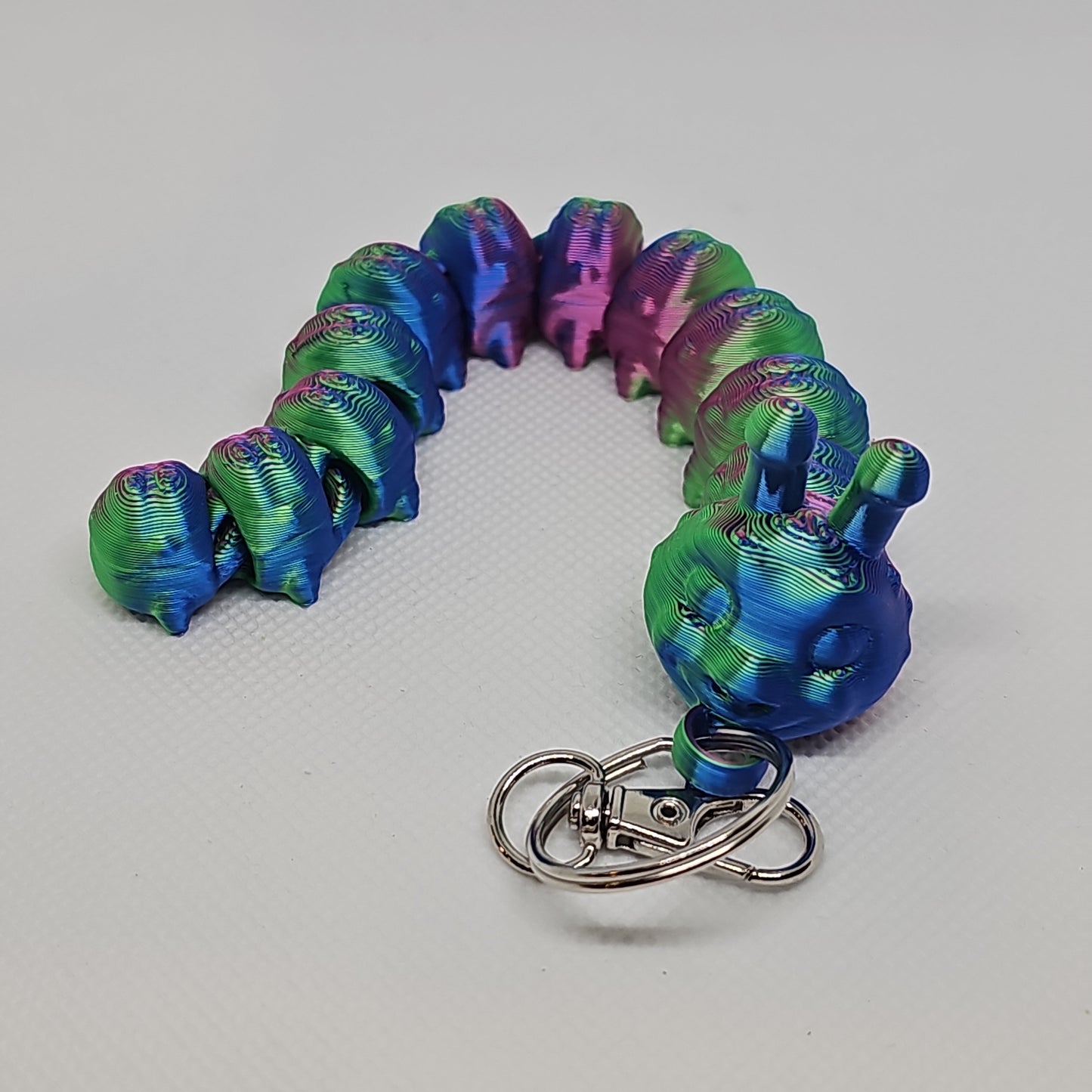 Caterpillar Keychain