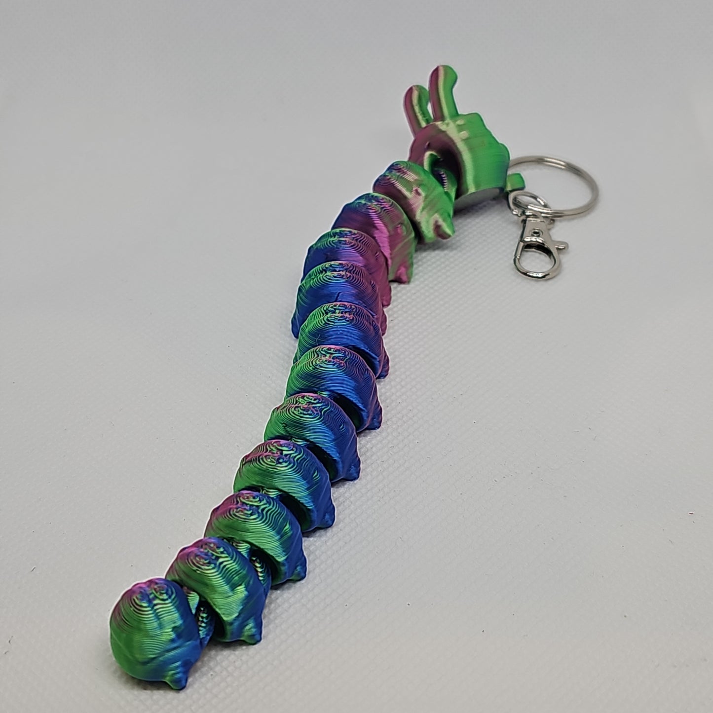 Caterpillar Keychain