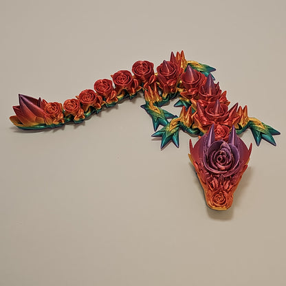 Rose Dragon - 15" Long