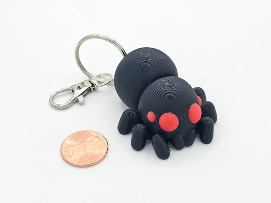 Spider Miniature - Keychain